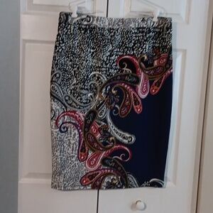 Paisley Print Women's Skirt